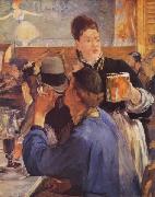 Edouard Manet Bierkellnerin painting